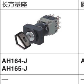 钥匙选择开关AH165 AH164-J2A11A J2A22A -SPB2B11 -P2B22