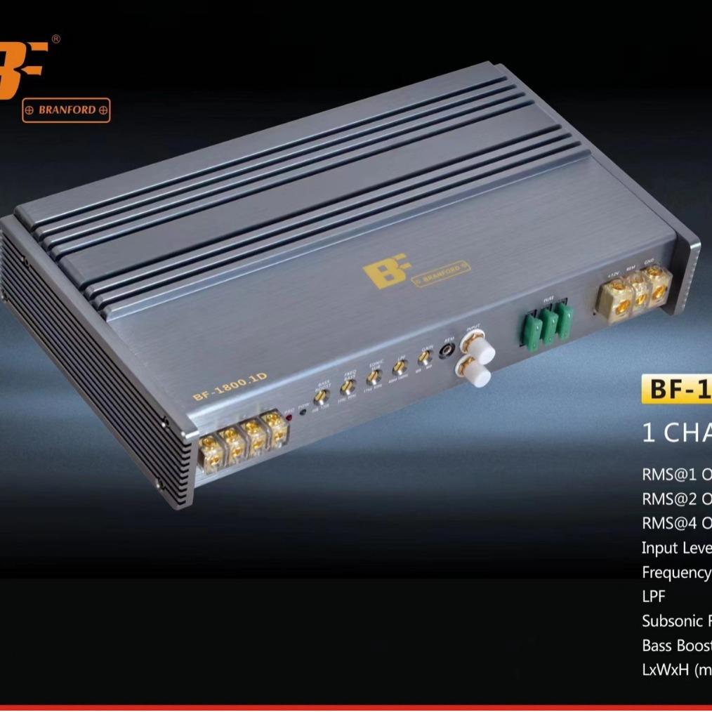 2025款D类1800瓦低音汽车功放/单路汽车功放/车载功放低车用