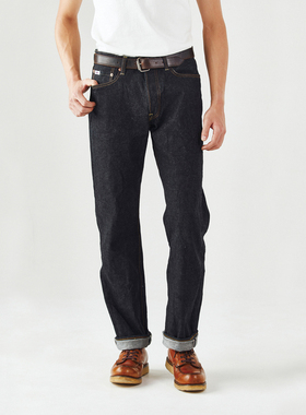 Denimio日本Studio D'Artisan小猪SD-101定番15OZ经典直筒牛仔裤