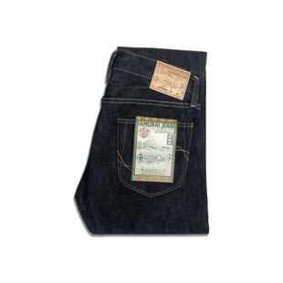日本Samurai jeans武士S003JP21OZ重磅原牛修身直筒牛仔裤