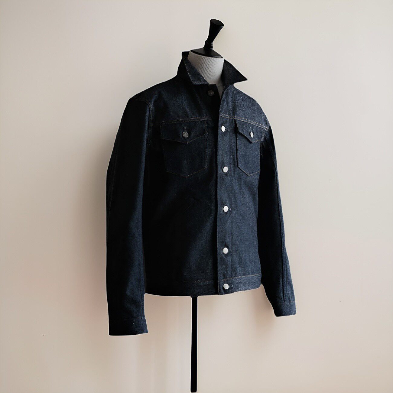 日本Big John R609(000) 15.5盎司 靛蓝复古纯棉牛仔夹克衫外套