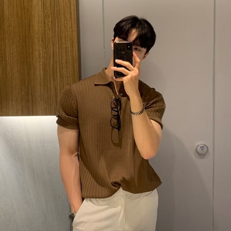 2026menclothes翻领p衫