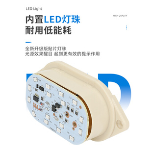 220V 闪光信号指示灯24 3051常亮 小型声光报警器频闪警示灯LTE