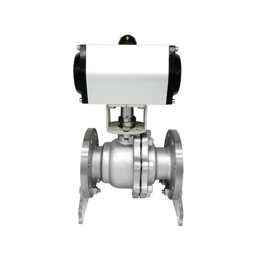 气动球阀Q641h不锈钢高温蒸p汽球阀切断阀防爆DN25 40 50 65 80 1