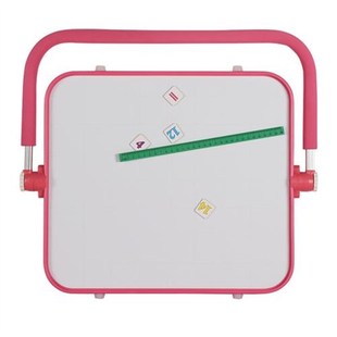 幼儿双面写字宝宝无尘可 画板儿童家用小黑k板磁性涂色便携支架式
