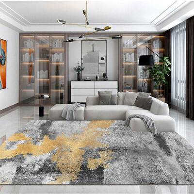 Geometric Printed Carpet Living Room Large Area Rugs Carpet