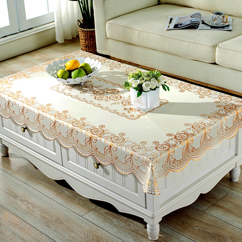 喜乐优欧式pvc防水茶几桌布