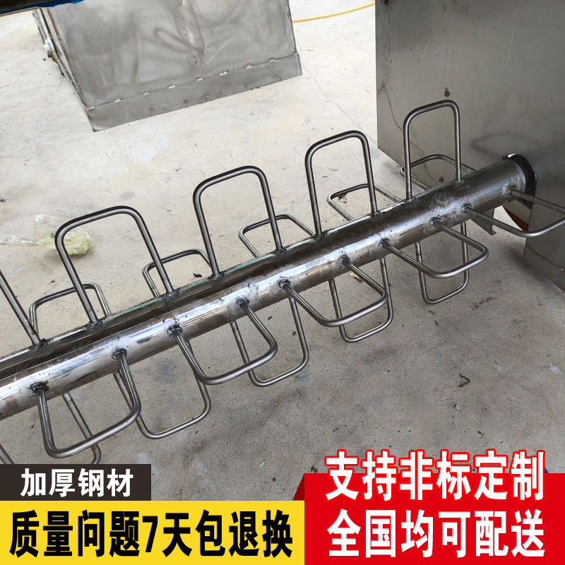 304立式不锈钢打茬机 轨道式自走式酒槽打茬机 自动下曲拌曲