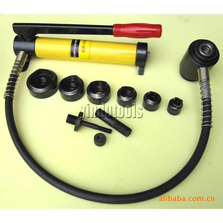 热卖！不锈钢开孔器 液压开孔器 含6付模具 SYK-8B 22-60mm