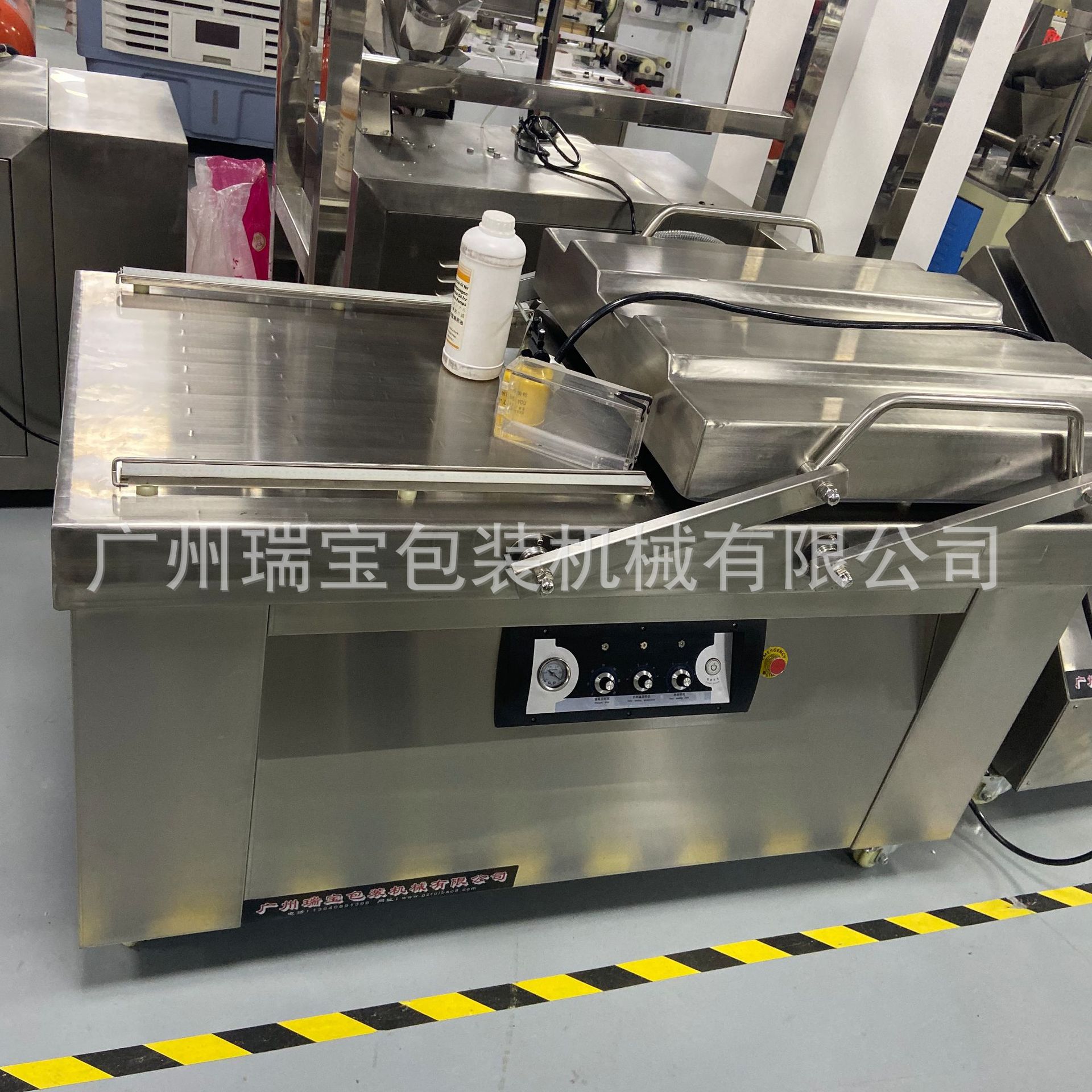 500型双室真空包装机厂家供应腊肉食品真空机花生封口机食品真空