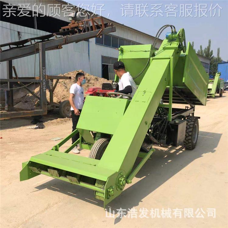 两立方养牛棚自动收粪车5马卸三轮灵活清粪RGC车全2液压自力式铲