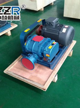 三叶ZZR50型罗茨鼓风机 专业生产厂家适用于污水处理，水产养殖E