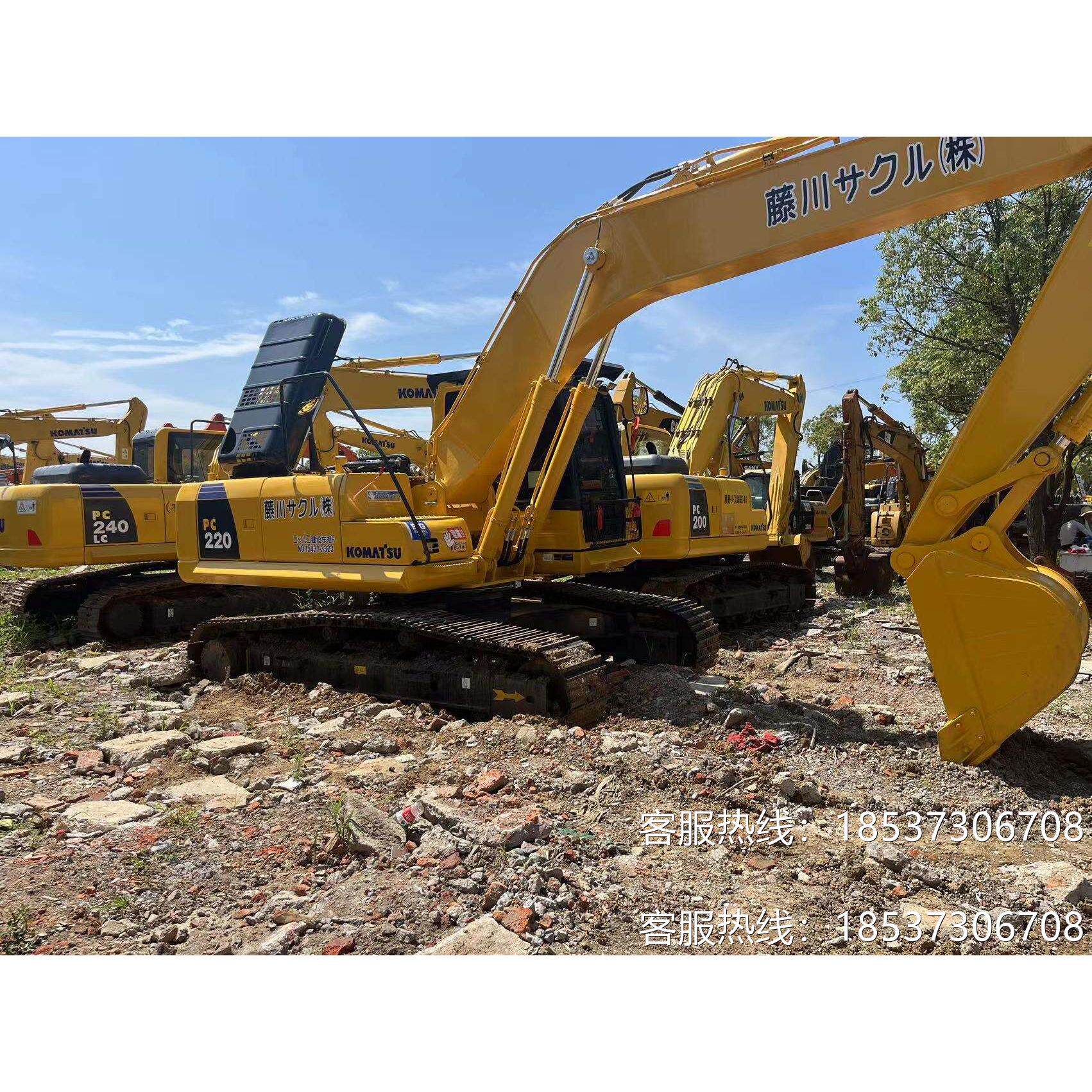 提供货代 9成新 小松220-8挖掘机,komatsu200,240挖机,履带式