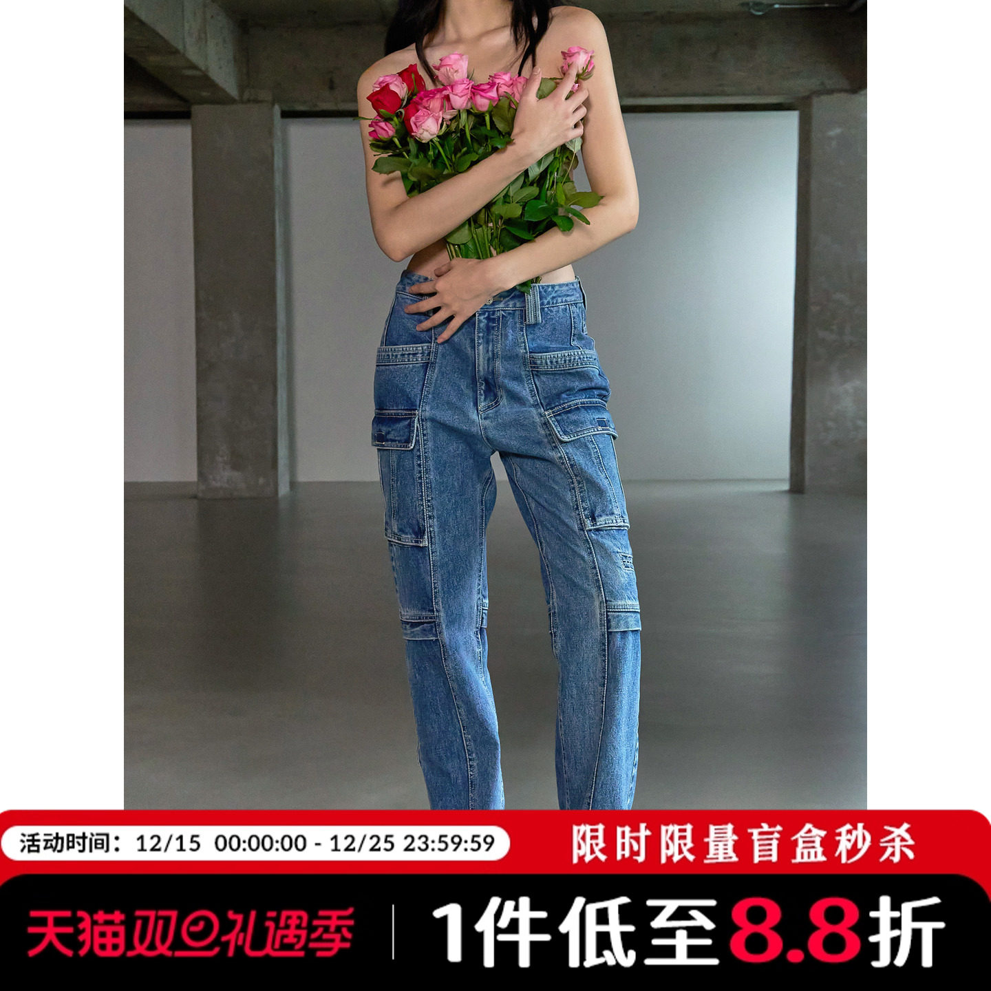 韩国高腰中性Mathieu长裤