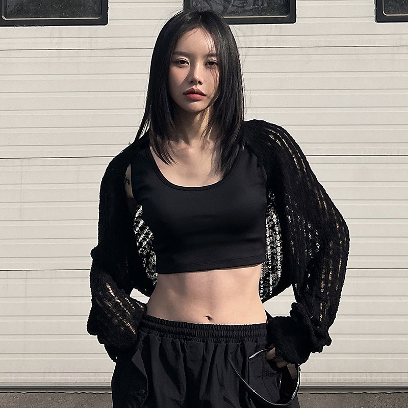 Mathieu韩国气质针织衫女春季新款外搭开衫洋气防晒衫显瘦上衣薄