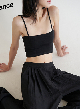 Mathieu【韩系极简系列】吊带背心女夏季新款设计感性感上衣内搭
