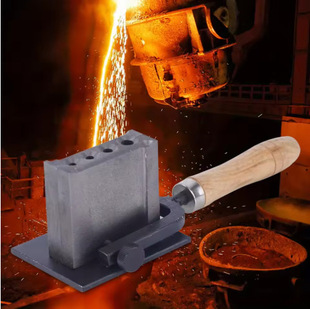 翻砂铁槽倒条成型打金铸模首饰做条工具欧式大油槽熔金银条块模具