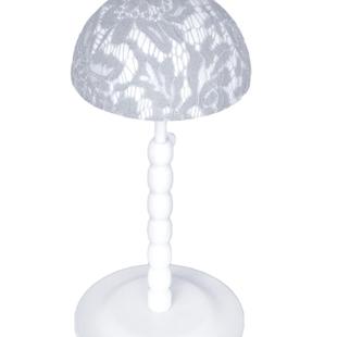 可升降假发专用支架 放置头MFG支发架 包假发支架子撑白色布假发