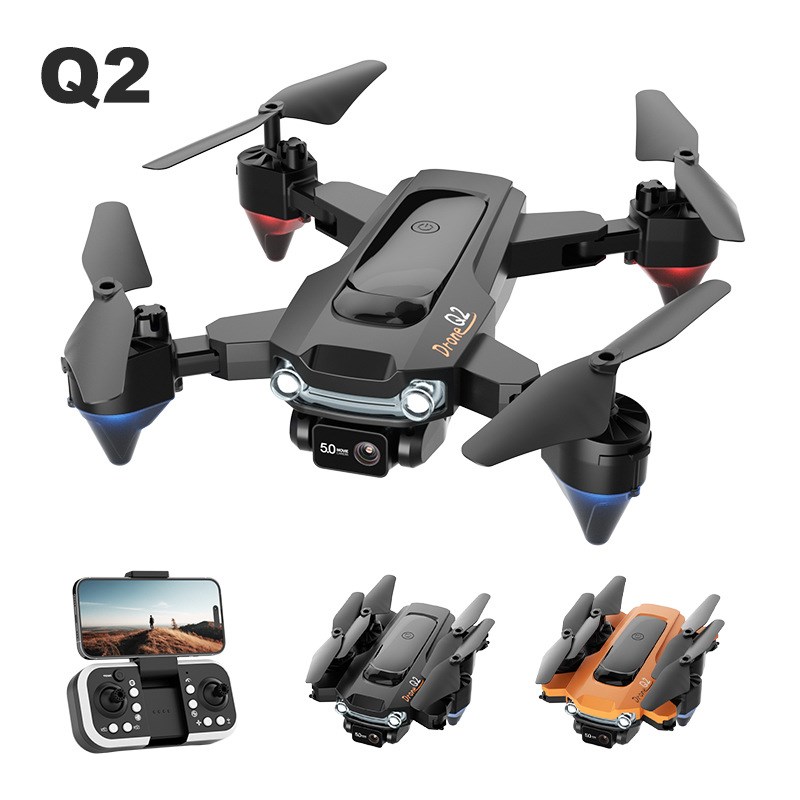 折叠无人机清航拍双摄像四轴飞行器光流避障遥控飞机