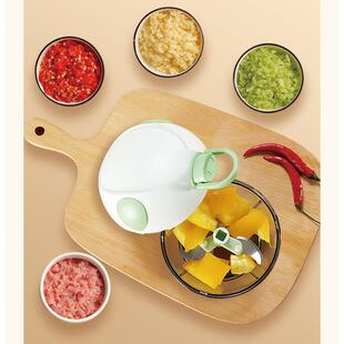 厨A511时房有约迷小猪可爱尚塑料拉用蒜器蒜泥神器打蒜器你手动家