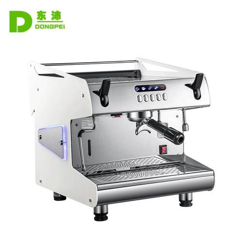 东沛DPC801意式半自动咖啡机商用电控单头蒸汽式咖啡机咖啡店设备