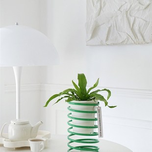 植物私生活 创意多色弹簧花架植物增高架透气家居装饰好物