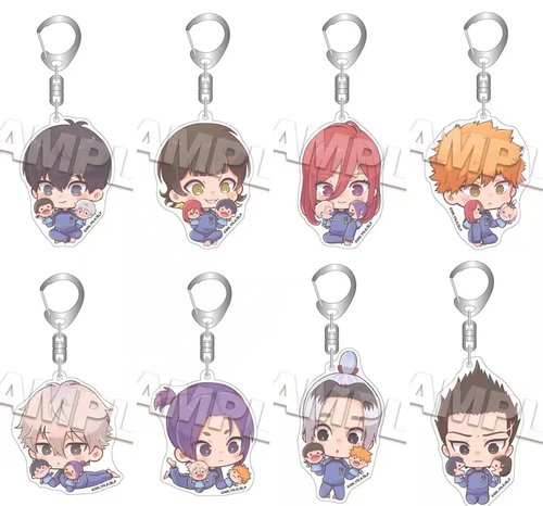 Muzzle蓝色监狱蓝锁亚克力钥匙扣Vol.1Puppeco