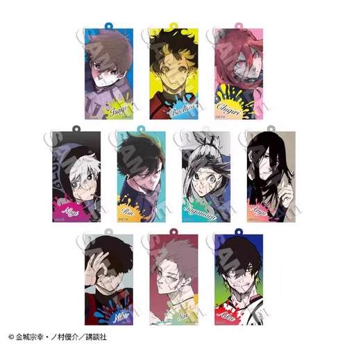 现货Muzzle蓝色监狱蓝锁原画亚克力挂件第1弹盲抽随机发货