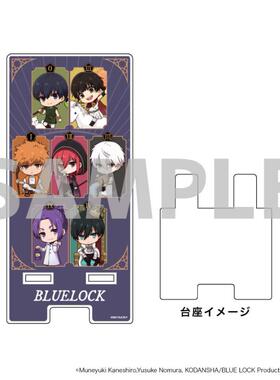 现货A3蓝色监狱塔罗牌Q版手机支架立牌亚克力方型底座