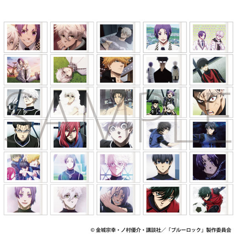 Movic 蓝色禁区剧场版 拍立得风卡片盲抽