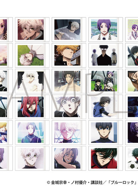 Movic 蓝色禁区剧场版 拍立得风卡片盲抽