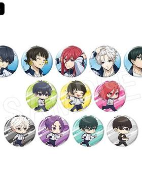 现货CHUGAI蓝色监狱蓝锁训练服盲盒徽章盲抽随机发货吧唧