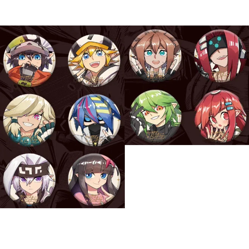 七创社 凹凸世界 生日贺图系列礼物组徽章盲抽A【1盒10入】