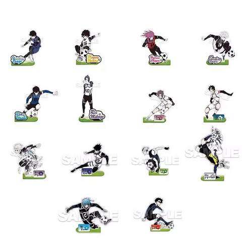 现货Muzzle蓝色监狱蓝锁草地原画亚克力立牌第1弹