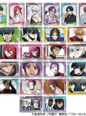 现货CRUX蓝色监狱蓝锁透卡盲盒vol.10盲抽随机发货