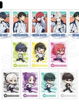 现货CHUGAI蓝色监狱蓝锁训练服拍立得收藏卡盲抽随机发货