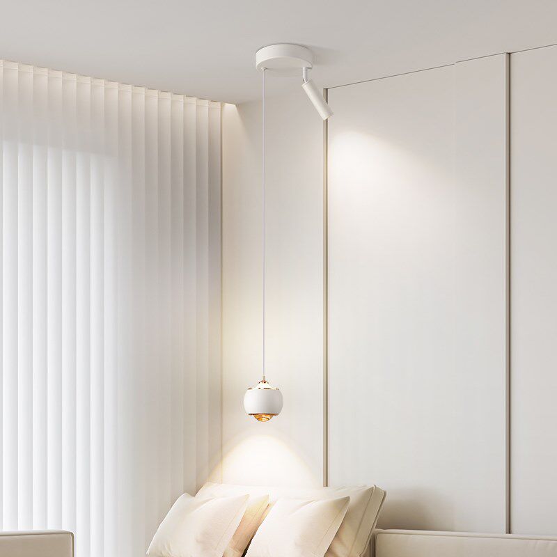 卧室床头小吊灯现代简约电视沙发背景墙装饰氛围灯极简无主灯射灯,家装灯饰光源,明装射灯,淘宝优惠券,粉丝福利购,淘宝优惠卷
