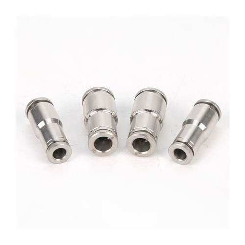 304PG不锈钢接头 变径快插直通 气动大小头气管快速接头厂家