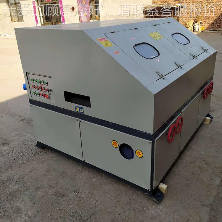 全自动方管抛光抛机槽钢钢不除锈XEM光机锈钢管镜面打磨拉丝带机