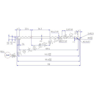 散热分体铝铝壳10x147x4 JQM功放铝盒 型材铝盒 1M0M仪表pcb外壳