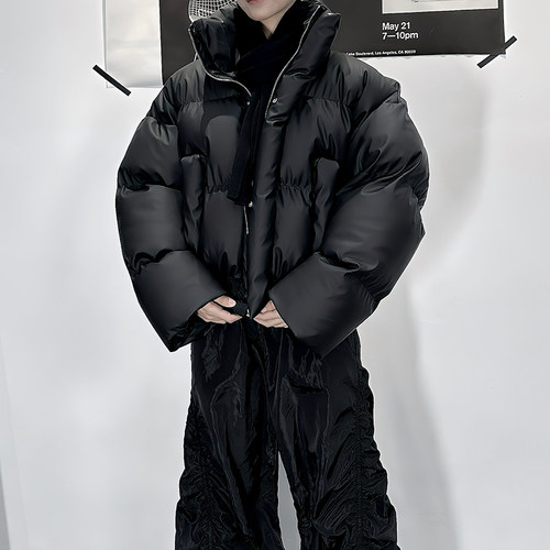 冬季款袄子加绒加厚棉服逸古森