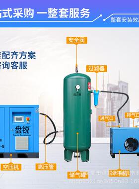 永磁变频空压机螺杆式螺杆机15kw工业静音大型充气泵