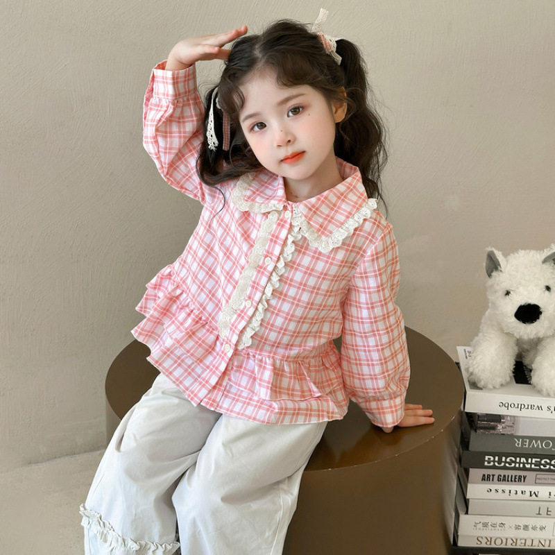女童春季学院风甜美套装2026新款女孩洋气衬衫阔腿裤宝宝时尚春装,童装/婴儿装/亲子装,套装,淘宝优惠券,粉丝福利购,淘宝优惠卷