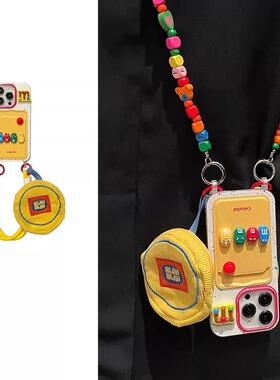 多巴胺立体M豆适用三星s25ultra手机壳s24+卡包s23fe高级a04sins韩a13手链a16防摔a25硅胶a36保护套a52s/a56