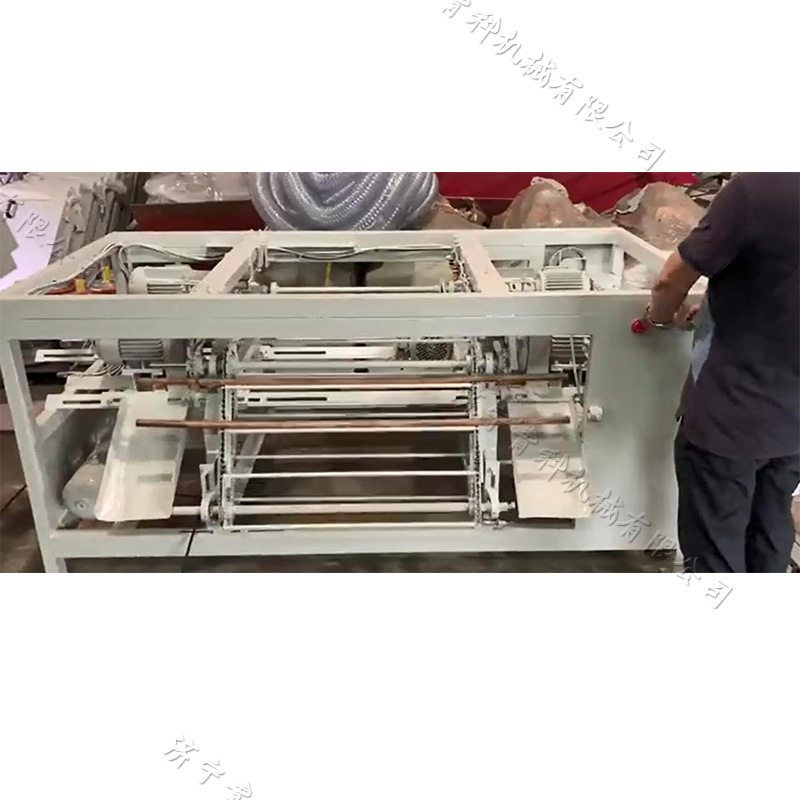 全自动木棒开牙机 拖把杆齐头开牙设备 小型木棒攻丝倒圆一体机
