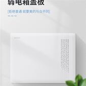 弱电箱盖装 饰阻塞塑料玻璃钢薄盖配电箱信息箱门板