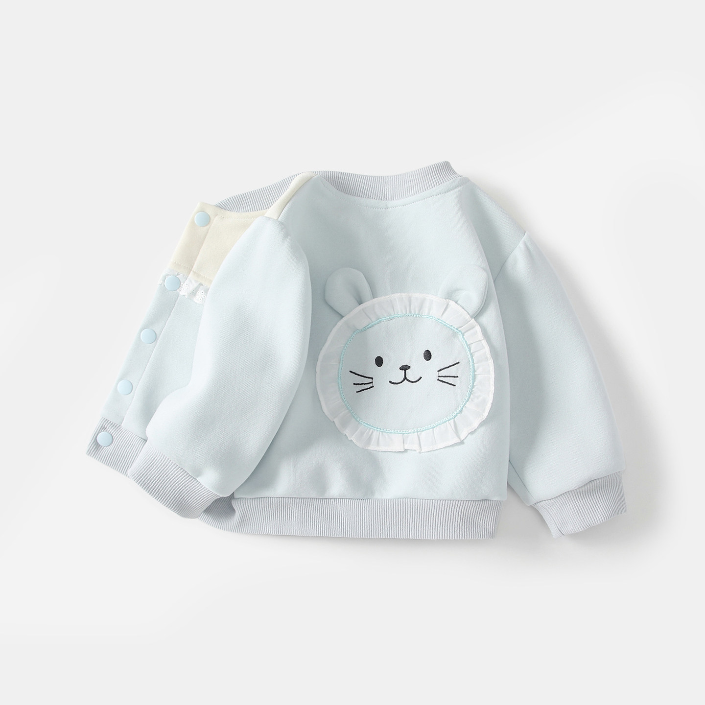 女宝宝外套春装2026新款婴儿开衫夹克棒球服卫衣女童春秋外出上衣,童装/婴儿装/亲子装,普通外套,淘宝优惠券,粉丝福利购,淘宝优惠卷