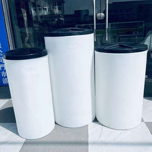 细高桶超深细长型水桶鱼缸困水桶胶桶圆形高水位牛筋桶塑料桶带盖