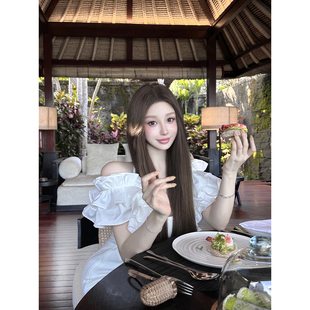 chicbyrr doll荷葉邊設(shè)計連衣裙 甜心summer 法式