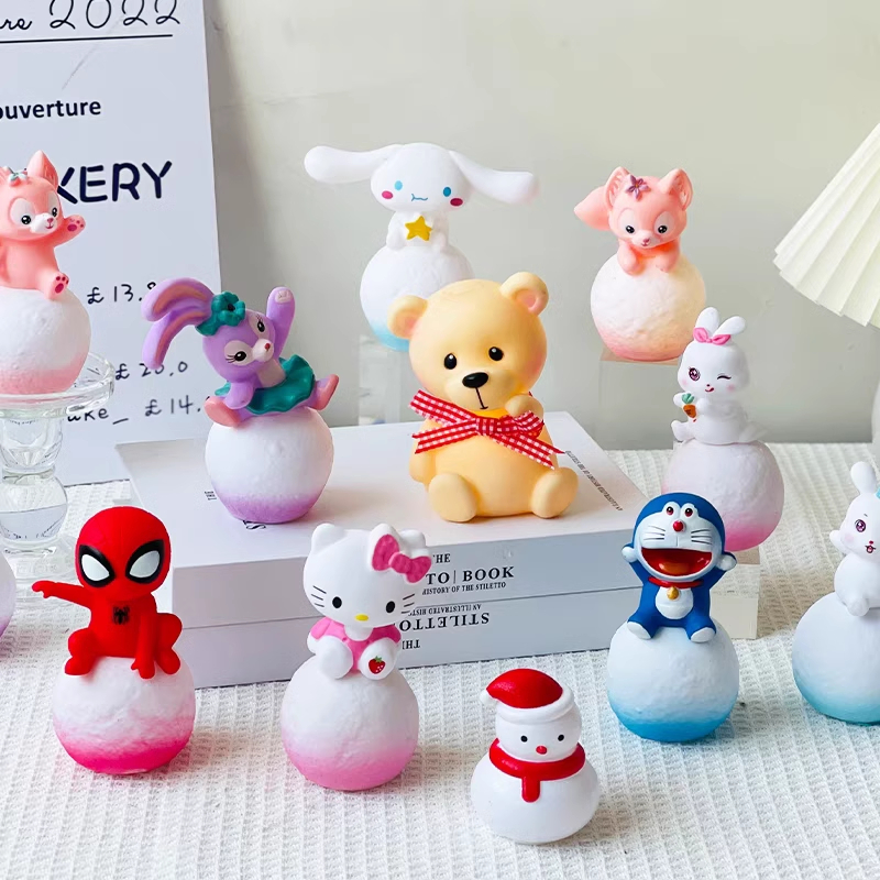 新款玲娜贝儿网红儿童生日蛋糕灯